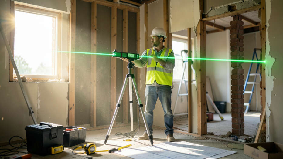 What Happens When You Use a Laser Level in a Renovation Site?