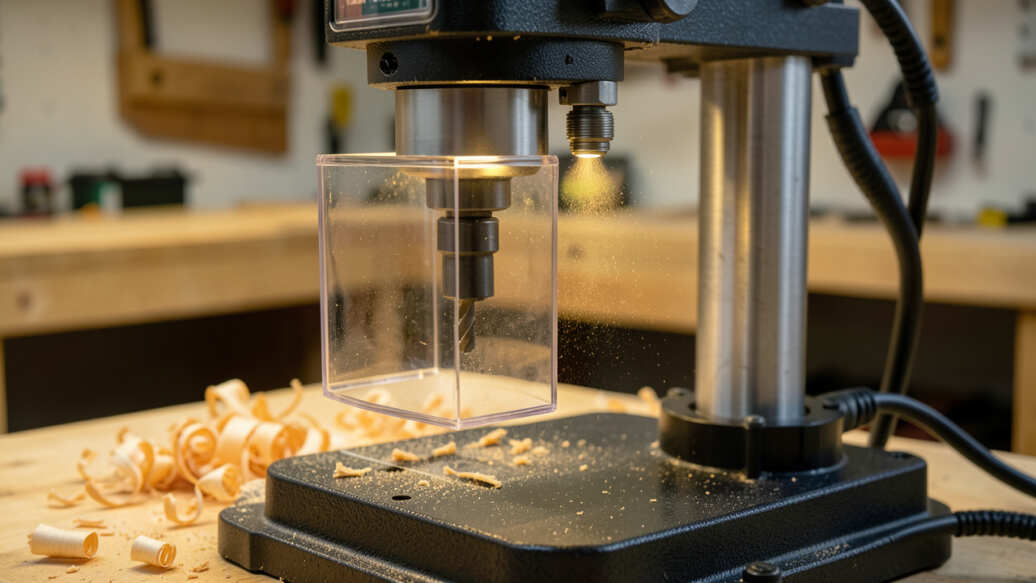 What Is a Drill Press Dust Collector?