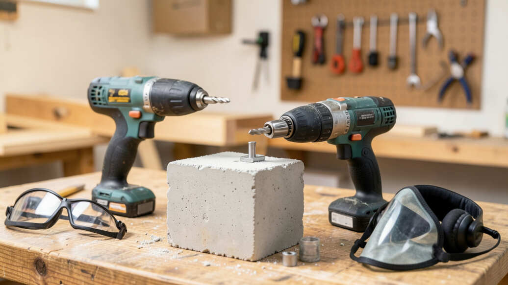 What Safety Precautions Should You Take When Operating a Hammer Drill?
