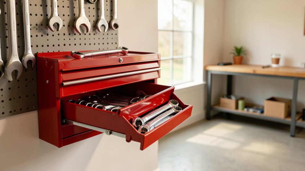 Where to Place a Wrench Set in a Garage for Easy Access