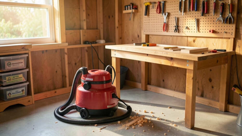 Why Consider a Shop Vacuum for Your Hobby Shed?