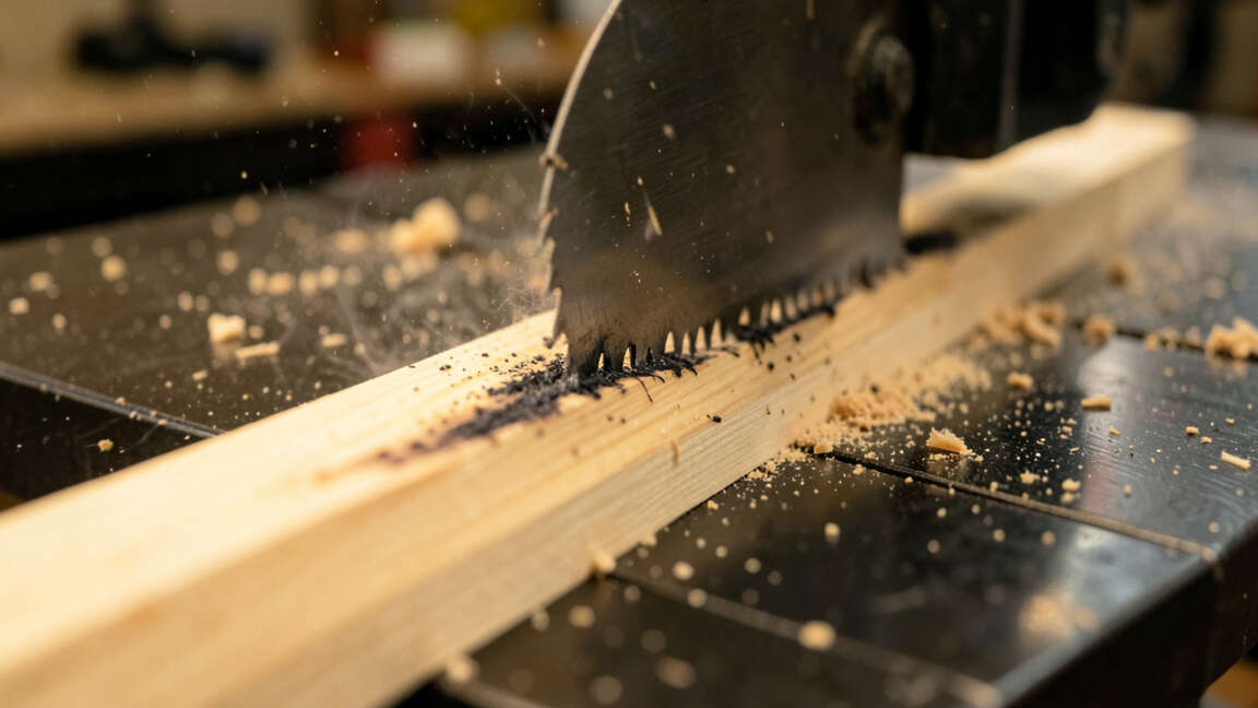 Why Table Saws Burn Wood
