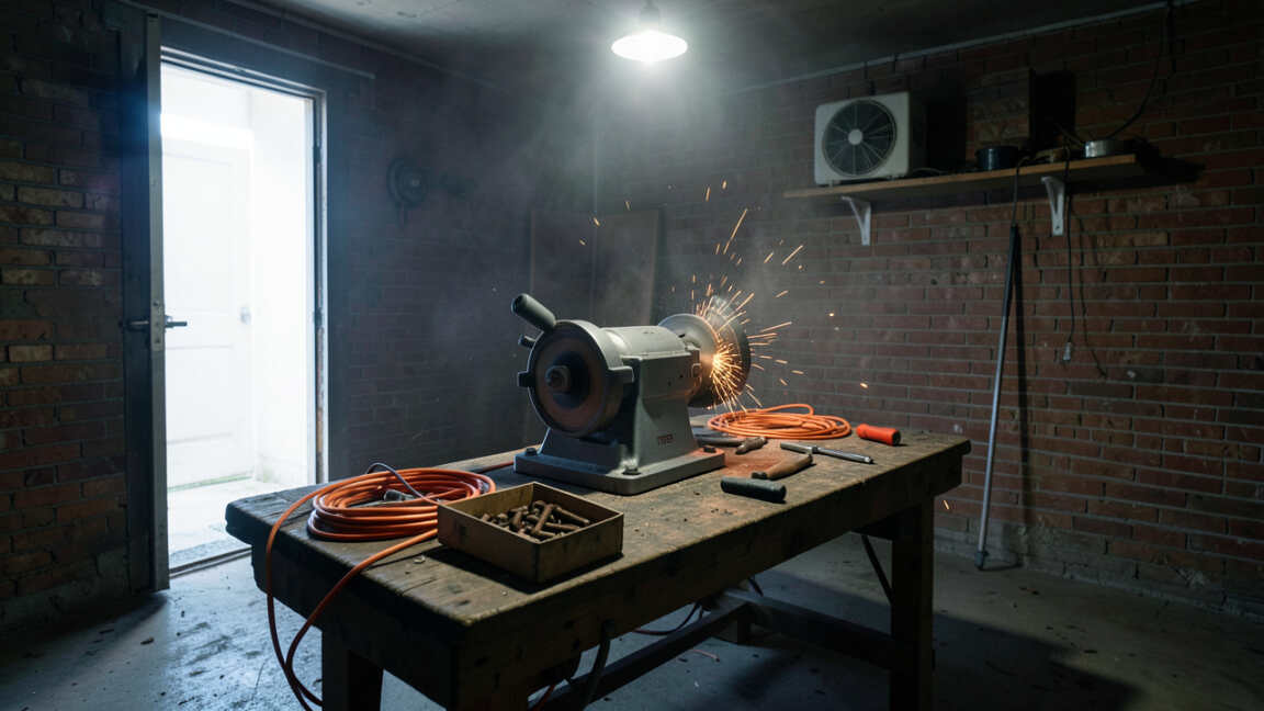 Why Ventilation Matters for a Bench Grinder in a Garage